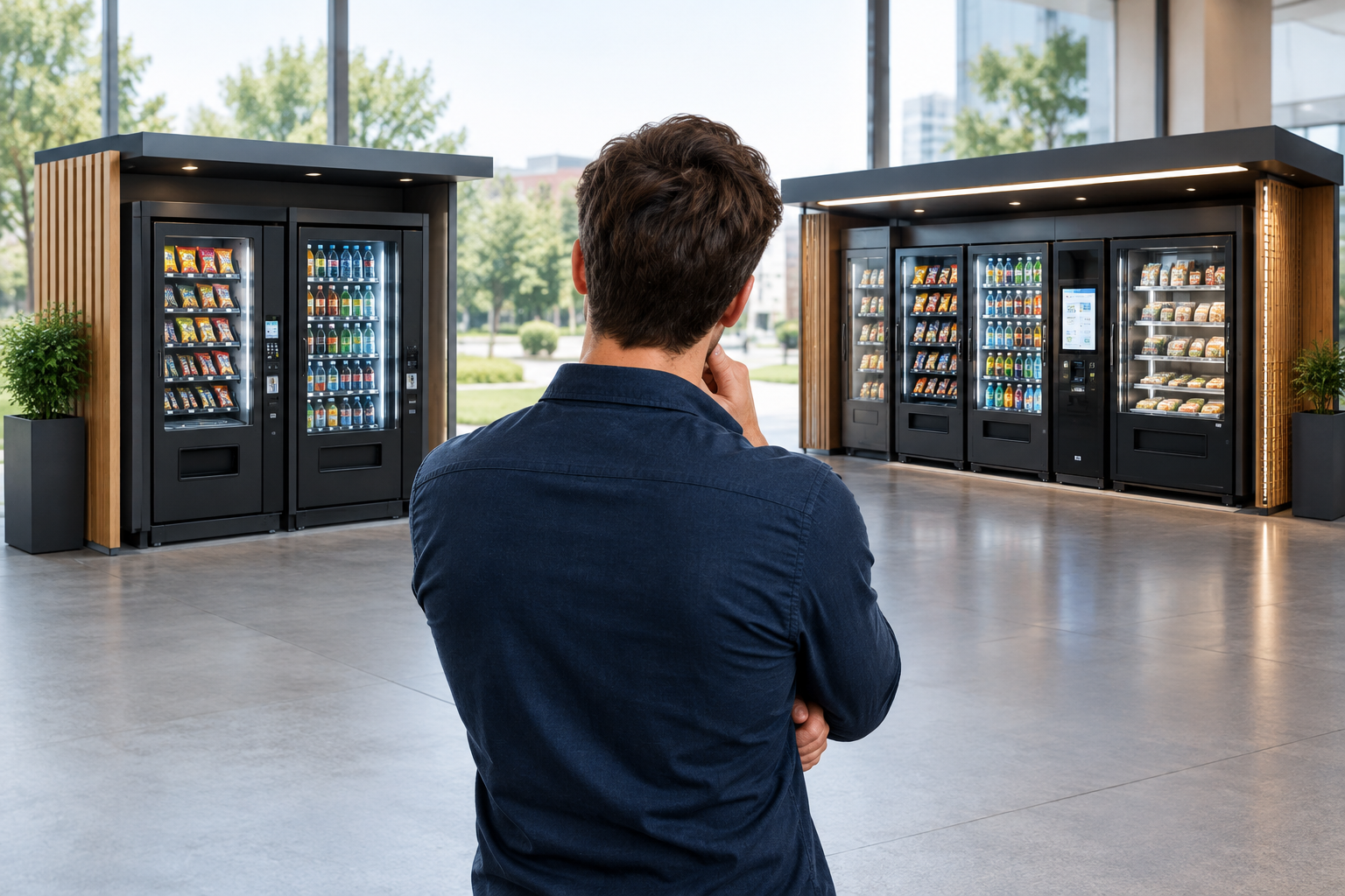 Automatenkiosk-Pakete von DGA Vending: Was Kompakt und Komfort unterscheidet